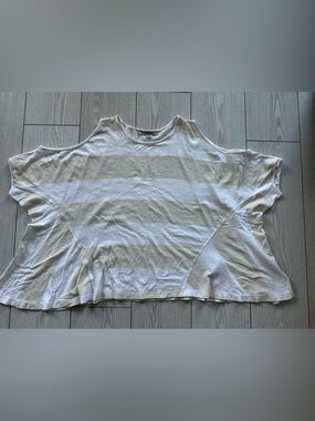 AllSaints White Sleeveless Knit Top